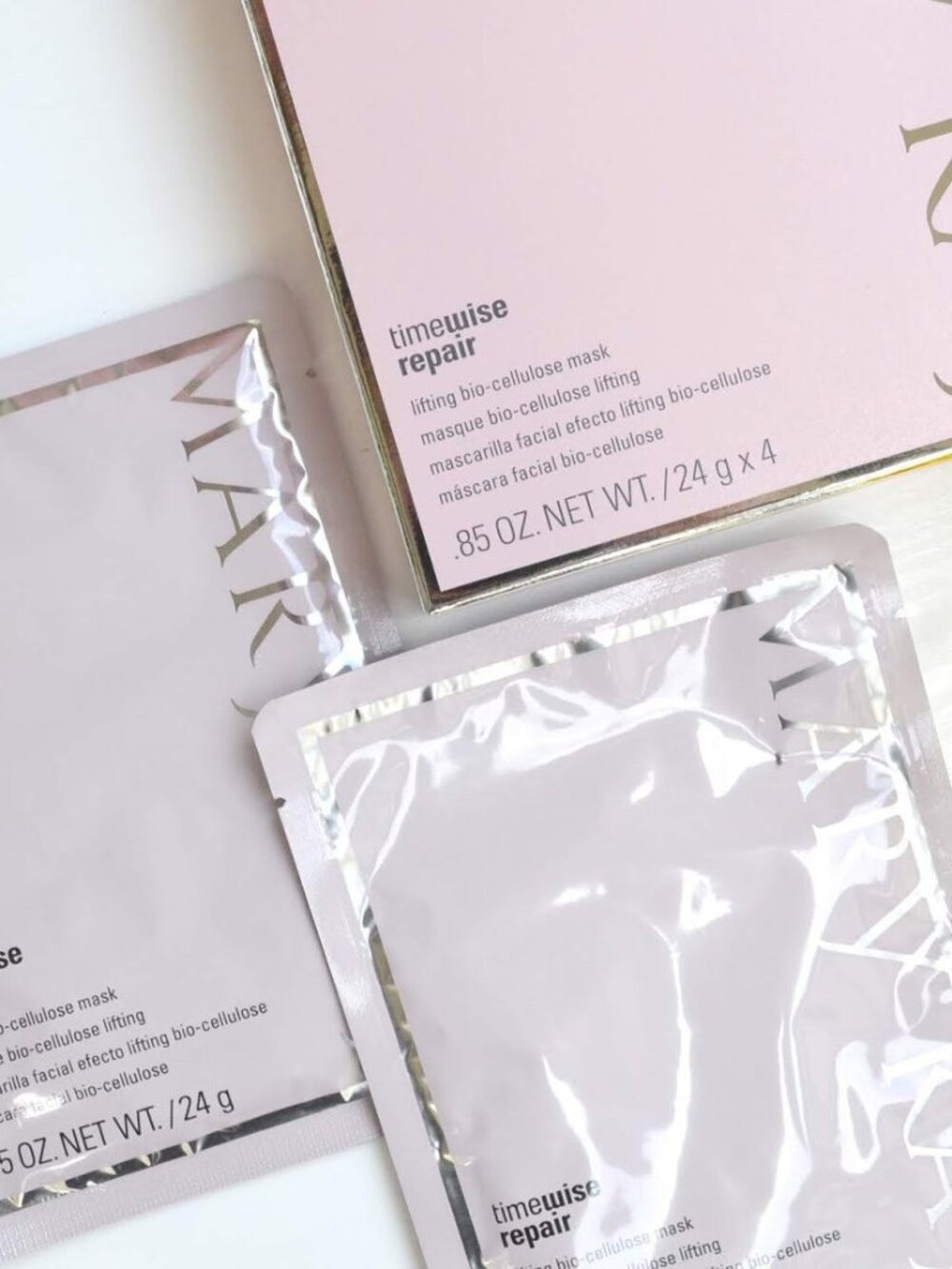 NIB Mary Kay TimeWise Repair Lifting Bio-Cellulose Mask Set (4 Masks)
